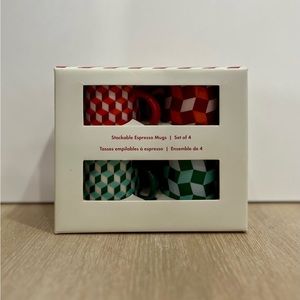 Set of 4 espresso mugs from Chapters Indigo